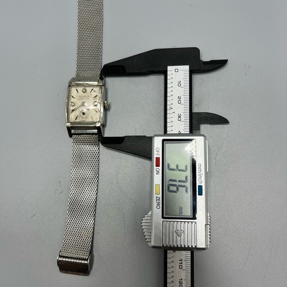 Vintage Men’s Gruen Precision Diamond Dial 10k Gold Filled Watch. - Picture 12 of 15